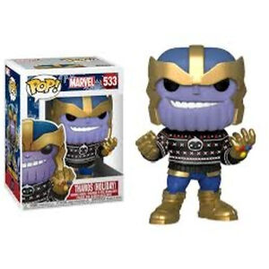 Funko Pop! Thanos (Holiday) Marvel Pop! Action Figure #533